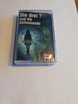 Die Drei Fragezeichen Folge 194 und die Zeitreisende Schwarz mit Weißen Druck 8898546713 4 Europa Originalverpackt